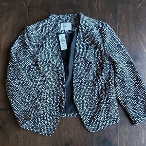 Loft black and white jacket